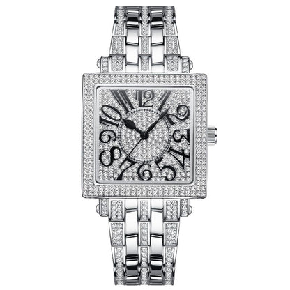 DAVENA Ladies' Full Diamond Fashion Watch