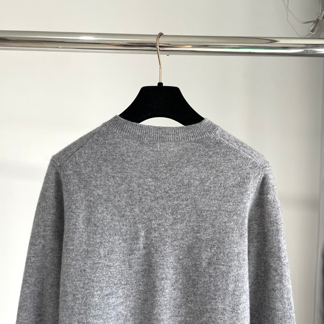 24FW NEW LEW long-sleeved crew neck sweater