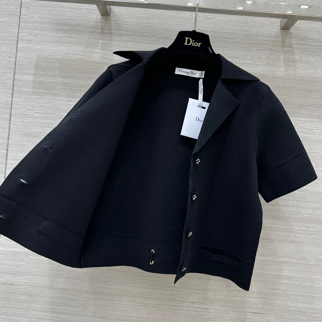 24FW NEW CD missd navy style lapel small jacket