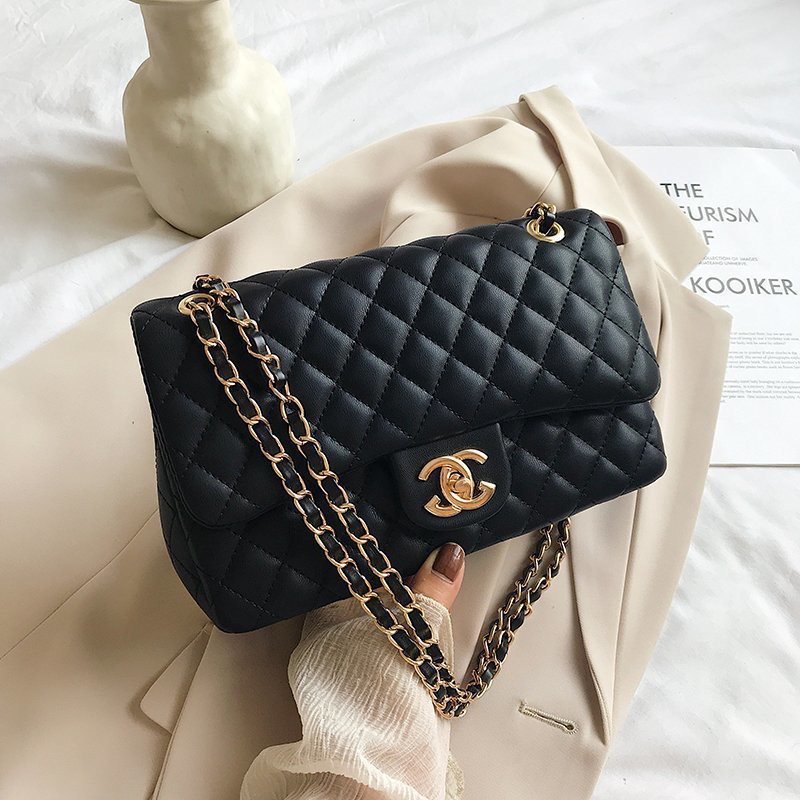 Ladies New Style Small Fragrance Style Single Shoulder Crossbody Bag