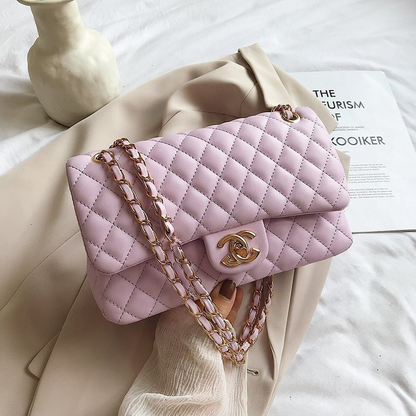 Ladies New Style Small Fragrance Style Single Shoulder Crossbody Bag