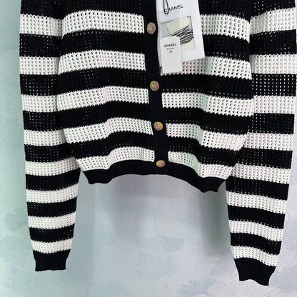 24FW NEW CC knitted breathable cardigan