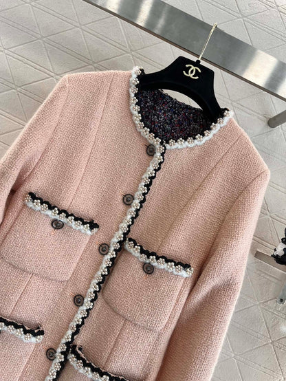 24FW NEW CC Heavy beaded jacket