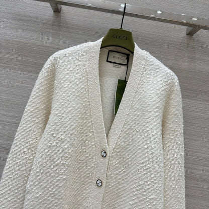 24FW NEW GG v-neck cardigan