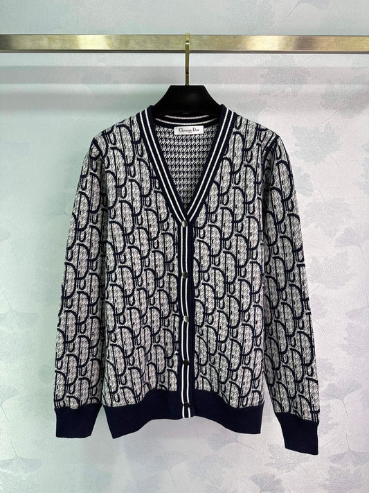 24FW NEW CD knitted cardigan