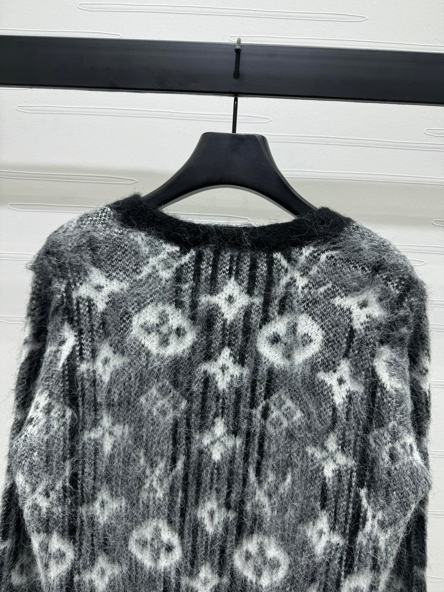 24FW NEW L presbyopia mohair knitted cardigan