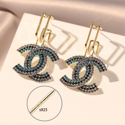 Women's High-end Fashion Letter Earrings