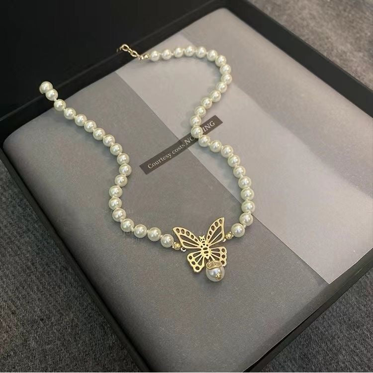 Ladies New Style Versatile Pearl Necklace