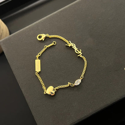 Women‘s Fashion High-End Letter Bracelet