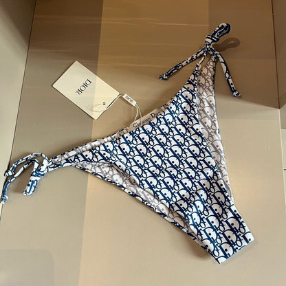 Logo print all over bikini