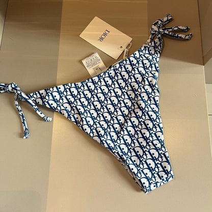 Logo print all over bikini