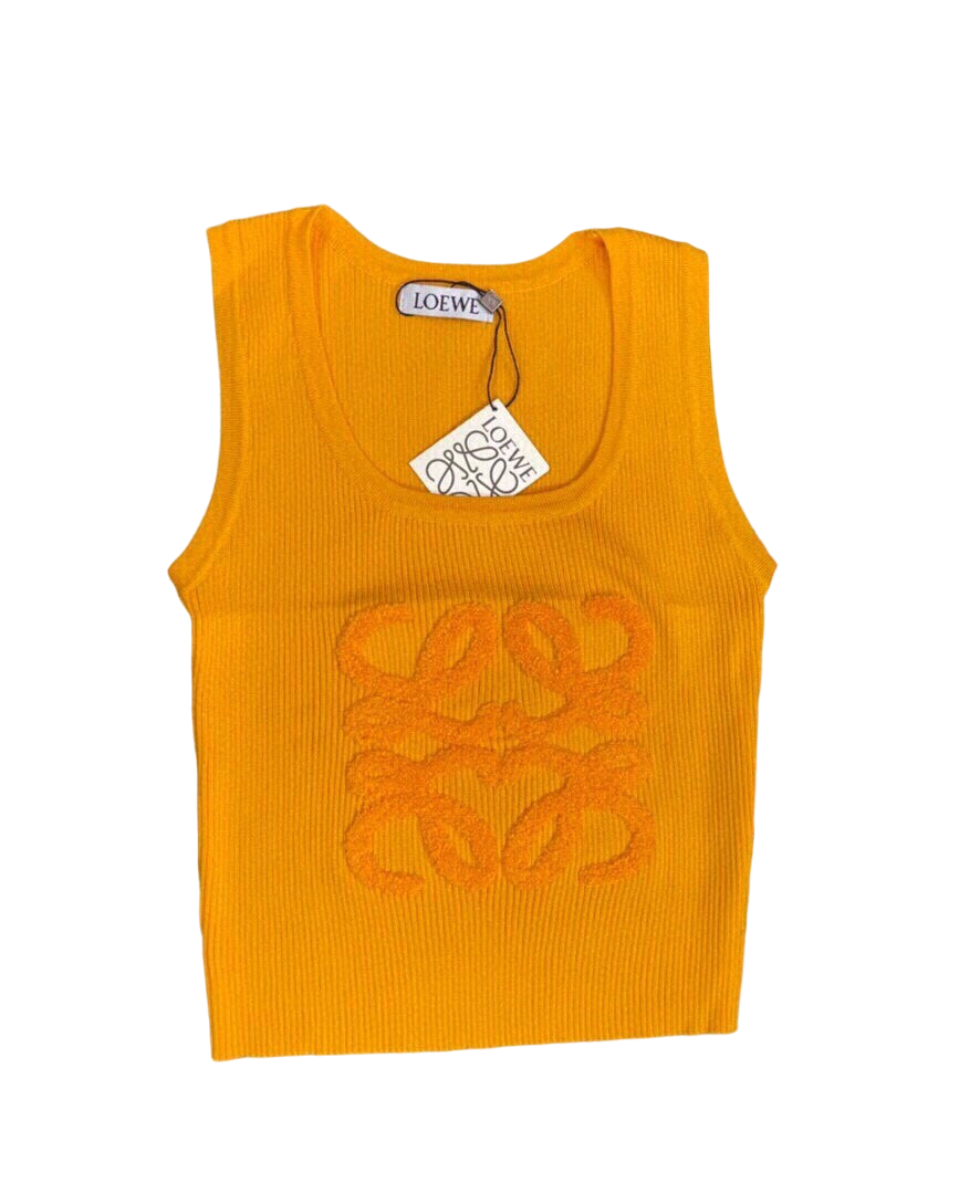 Simple 3D logo printed vest