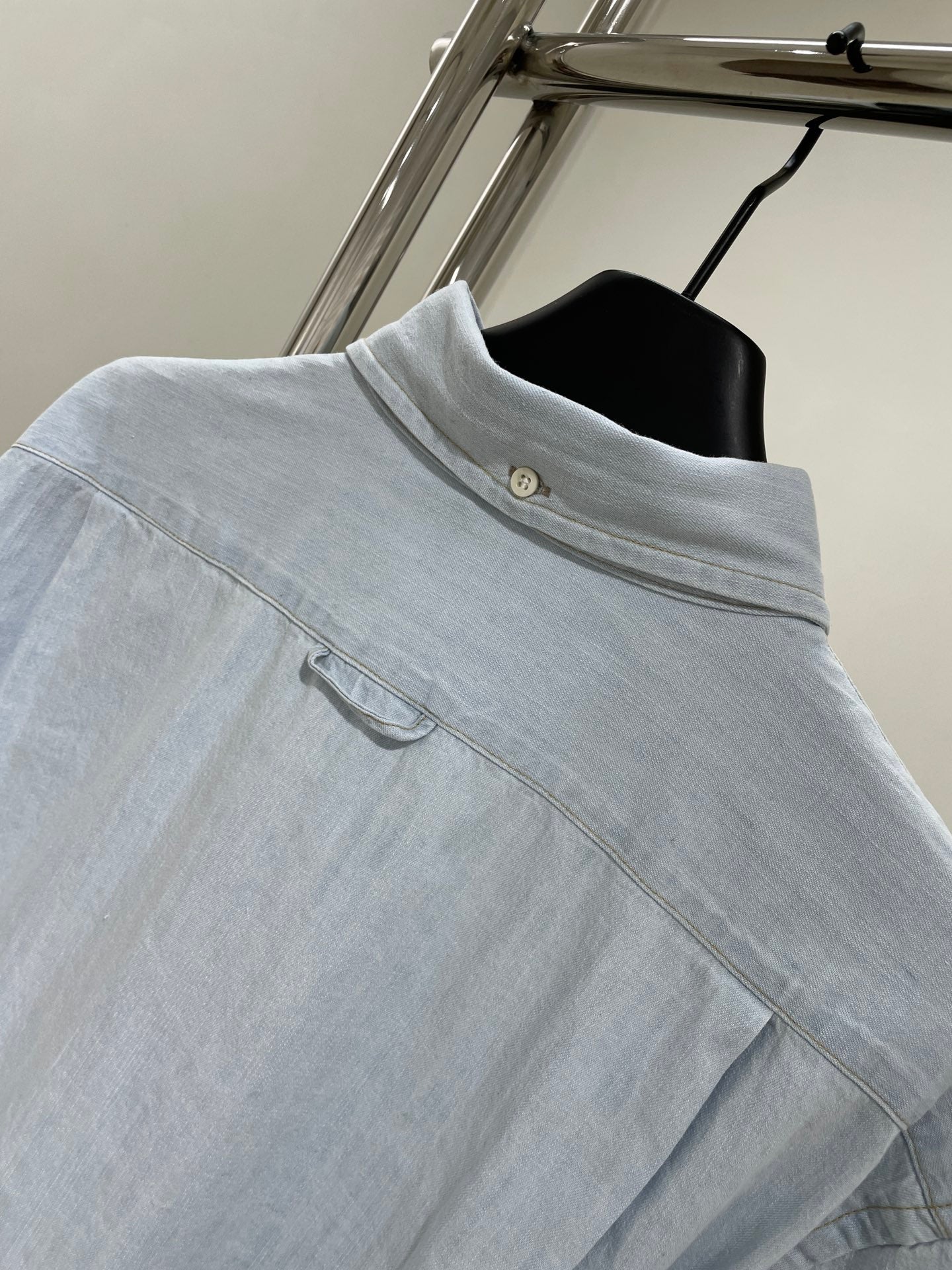 New Thin Washed Denim Shirt