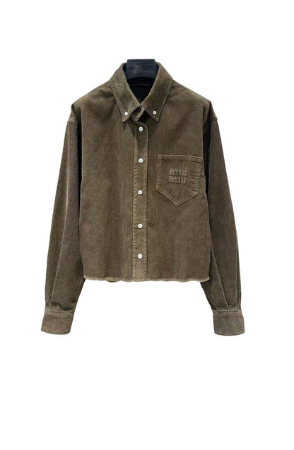 MM new corduroy shirt jacket