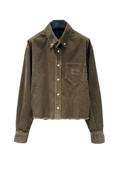 MM new corduroy shirt jacket