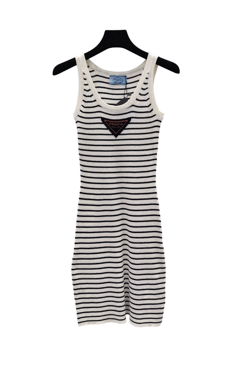 PRD knitted striped dress