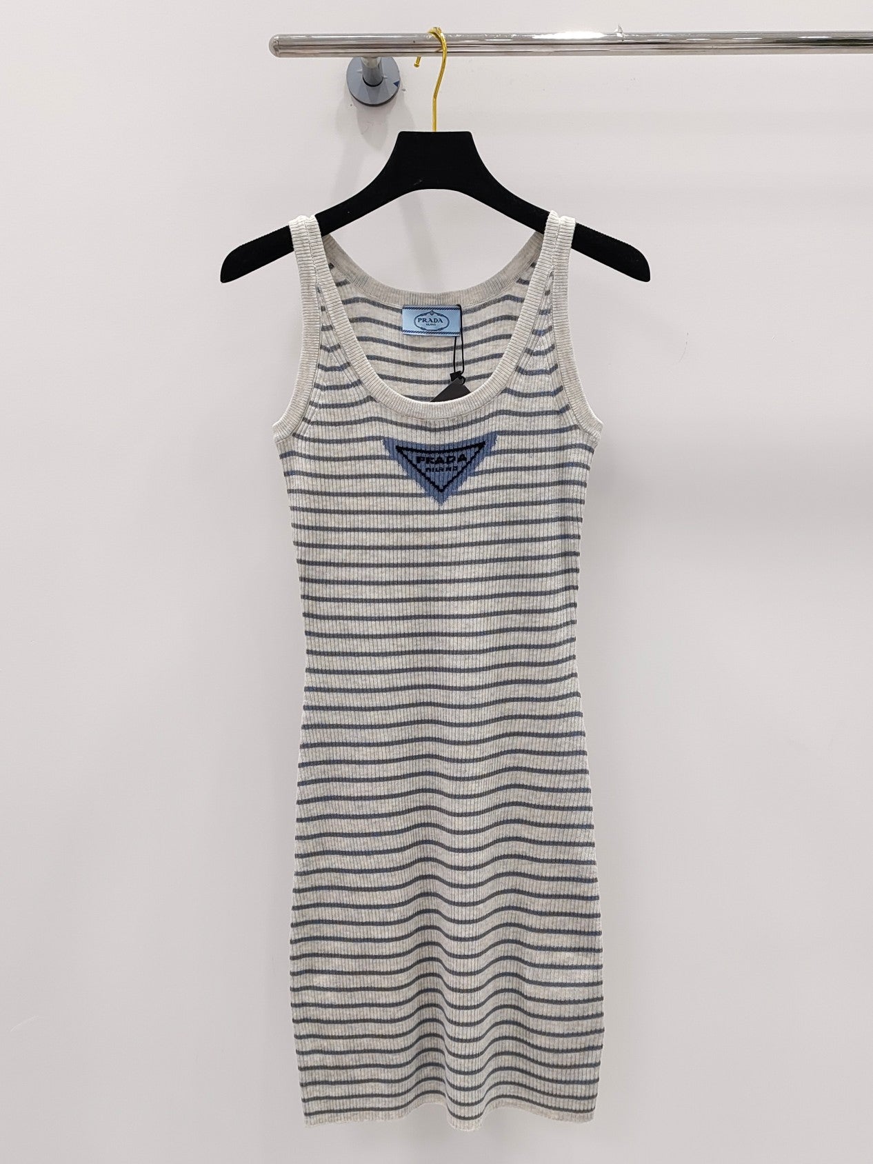 PRD knitted striped dress