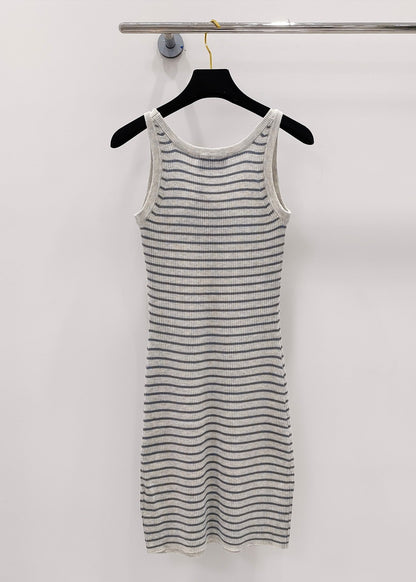 PRD knitted striped dress