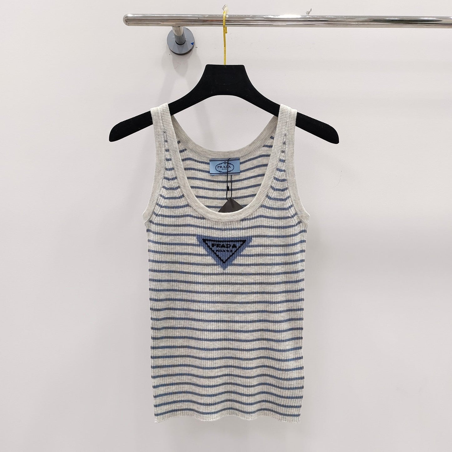 PRD knitted striped dress