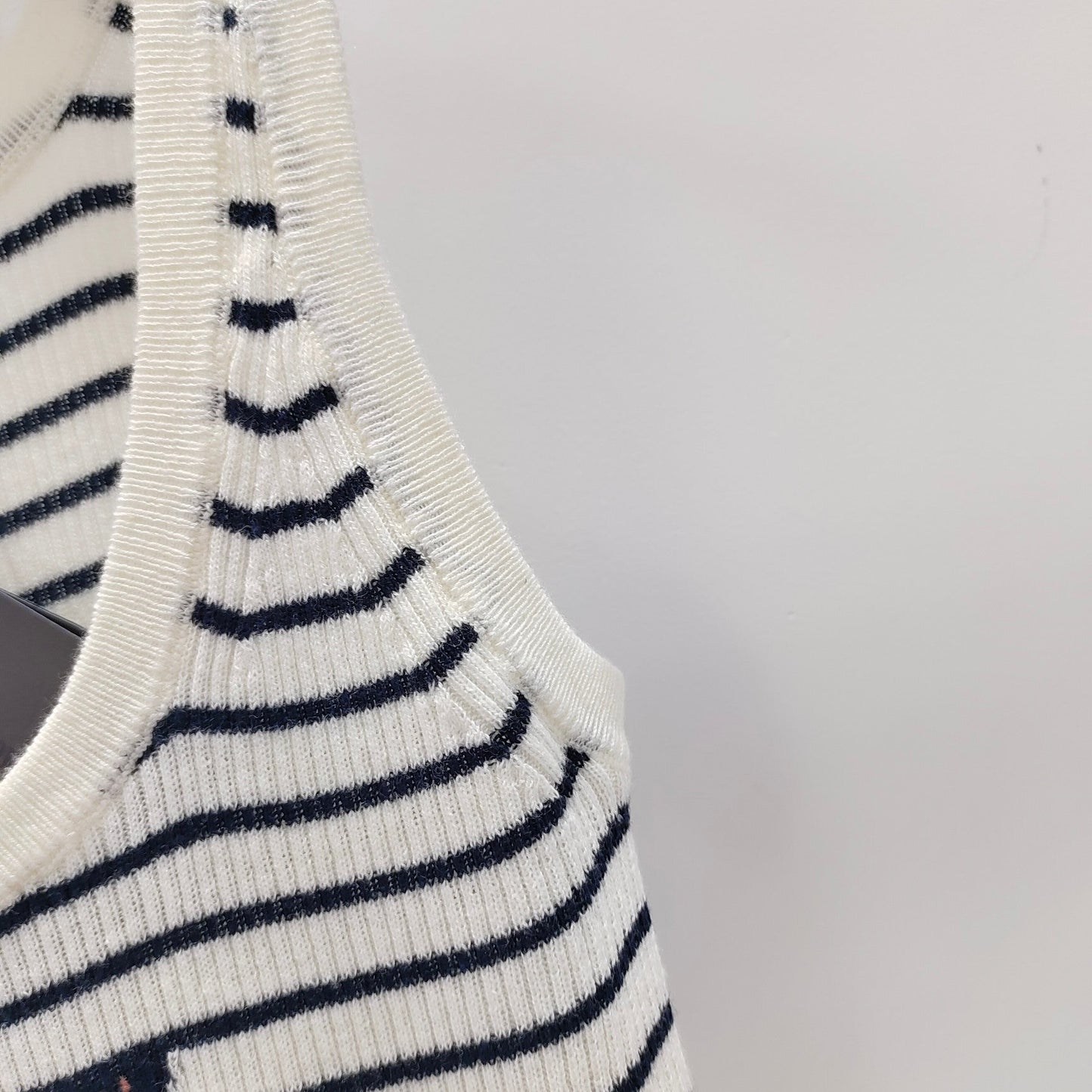 PRD knitted striped dress