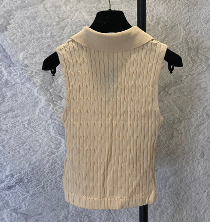 New summer knitted vest