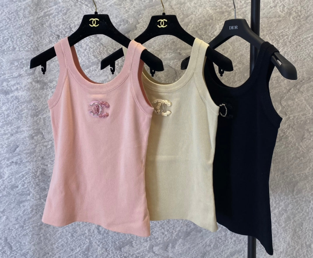 3 colors custom logo medal vest top