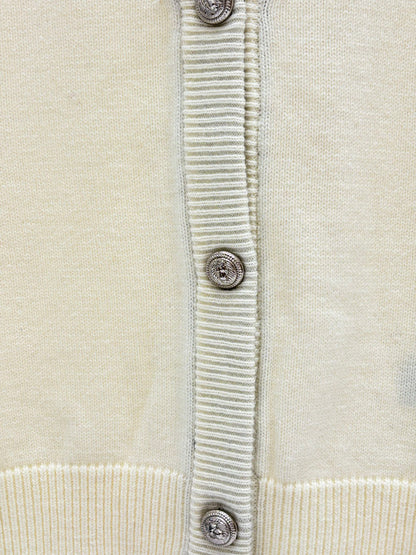 BA new minimalist letter logo knitted cardigan